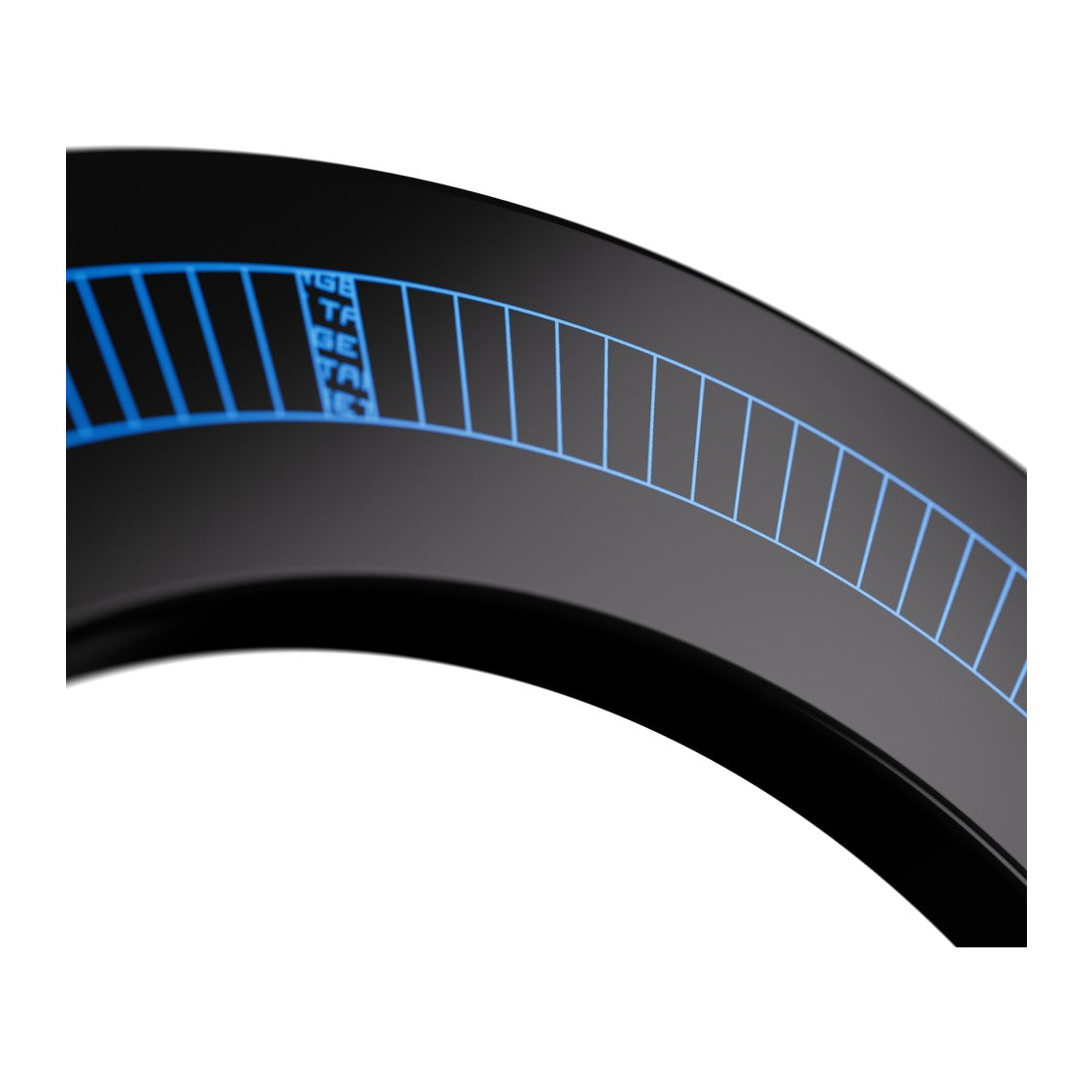 Target Corona Vision Notched Surround – close-up of the Target lettering