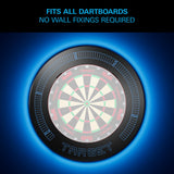 Target Corona Vision Notched Surround – fits all dartboards, no wall fixings required