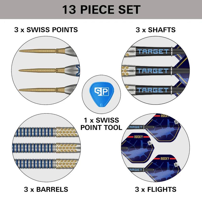 Target - Josh Rock G1 - 90% Tungsten Darts (SP) – ArrowHeadz