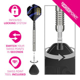 Target Justin Hood G1 Swiss Point locking system – switch points in seconds with the included tool