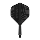 Target K-Flex Black No.2 – flat view of the No.2 standard flight