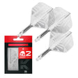 Target K-Flex Clear No.2 short – three integrated flights and shafts with packaging