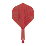 Target K-Flex Red No.2 – flat view of the No.2 standard flight