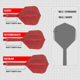 Target K-Flex Red No.6 – short, intermediate and medium shaft lengths