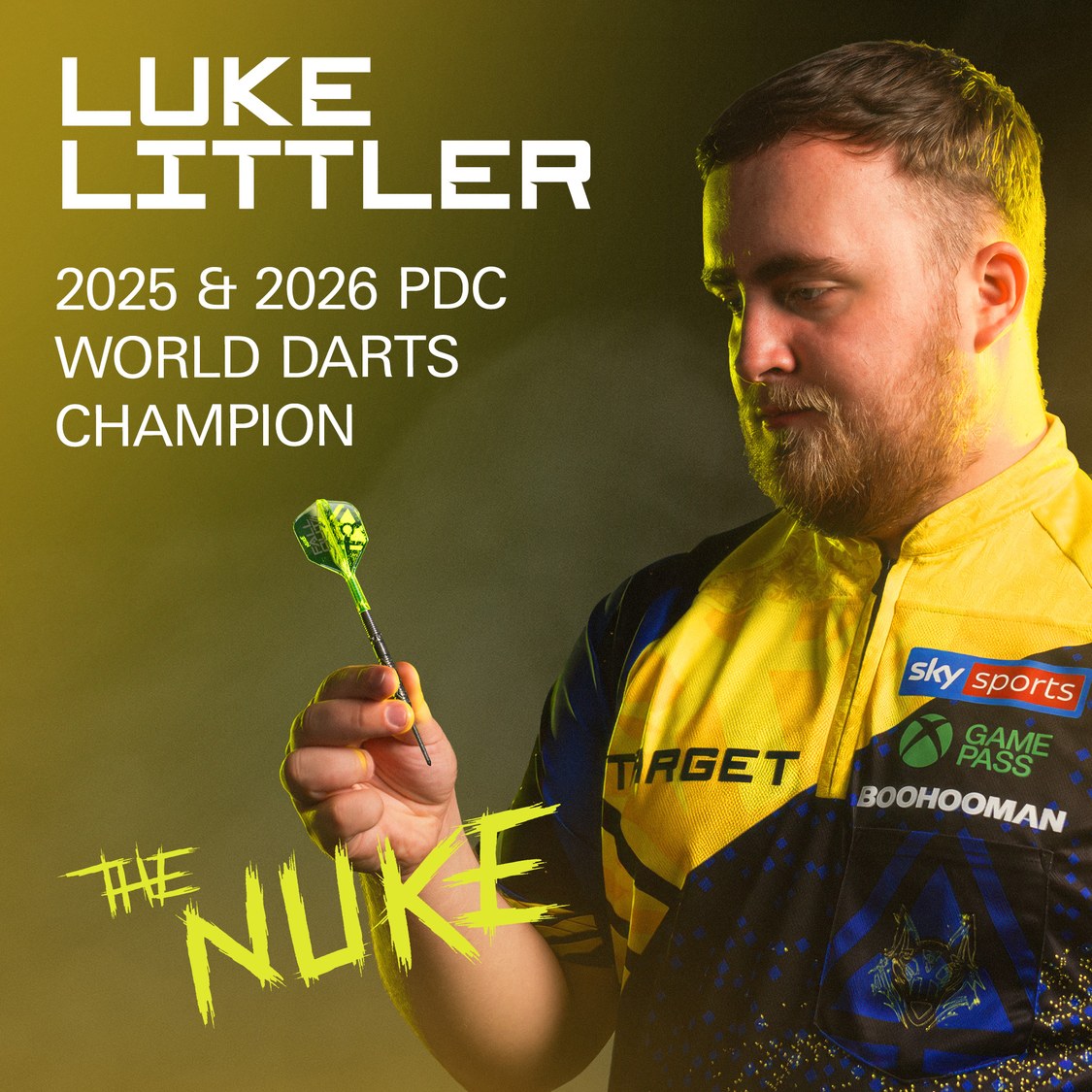 Target Luke Littler Fallout – 2025 and 2026 PDC world champion The Nuke