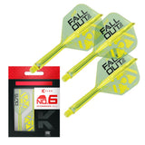 Target Luke Littler Fallout K-Flex No.6 intermediate – three integrated flights and shafts with packaging