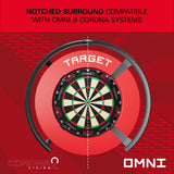 Target Notched Surround in red – notched design compatible with Omni and Corona Vision systems