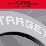 Target Notched Surround in grey – self-healing reflex polymer prevents dart puncture marks