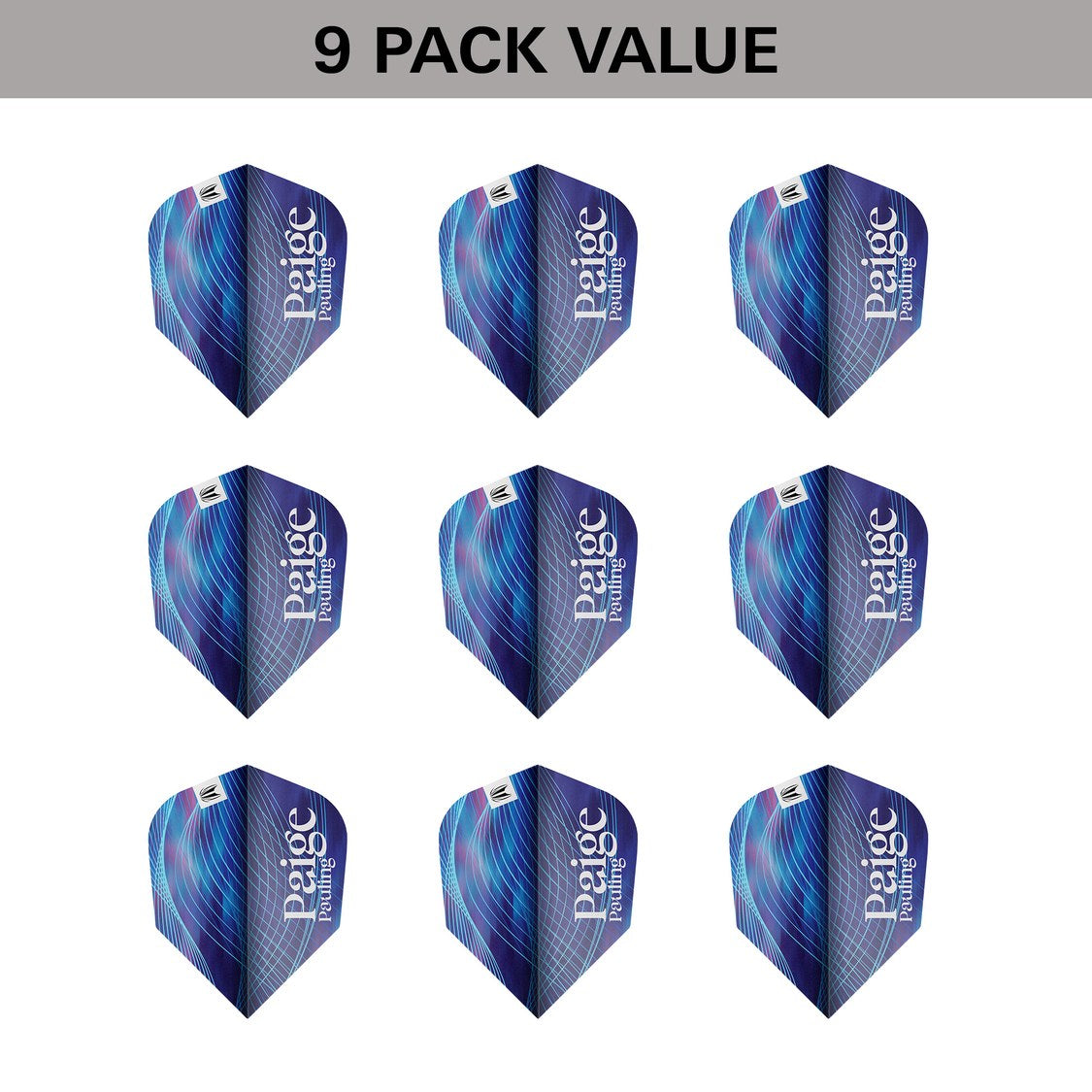 Target Paige Pauling Pro Ultra No.6 – nine flights in the three-set pack