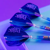 Target Paige Pauling Pro Ultra No.6 flights fitted to darts – lifestyle shot