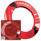 Target Patterned Notched Surround in red patterned with retail packaging