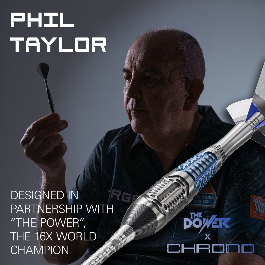 Target Power Chrono – designed in partnership with 16-time world champion Phil Taylor