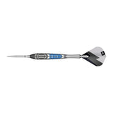Target Phil Taylor Power Chrono dart – flat side profile from point to flight