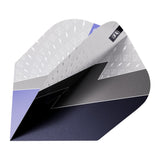 Target Power Chrono Pro Ultra No.6 flight – angled view showing the silver, black and blue lightning bolt print