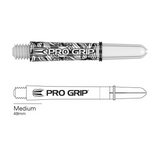 Target Pro Grip Ink white dart shaft with medium 48mm length diagram