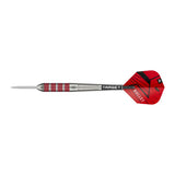 Target Stephen Bunting 100 piece brass set dart – flat side profile from point to flight