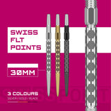 Target Swiss FLT Points – available in silver, gold and black