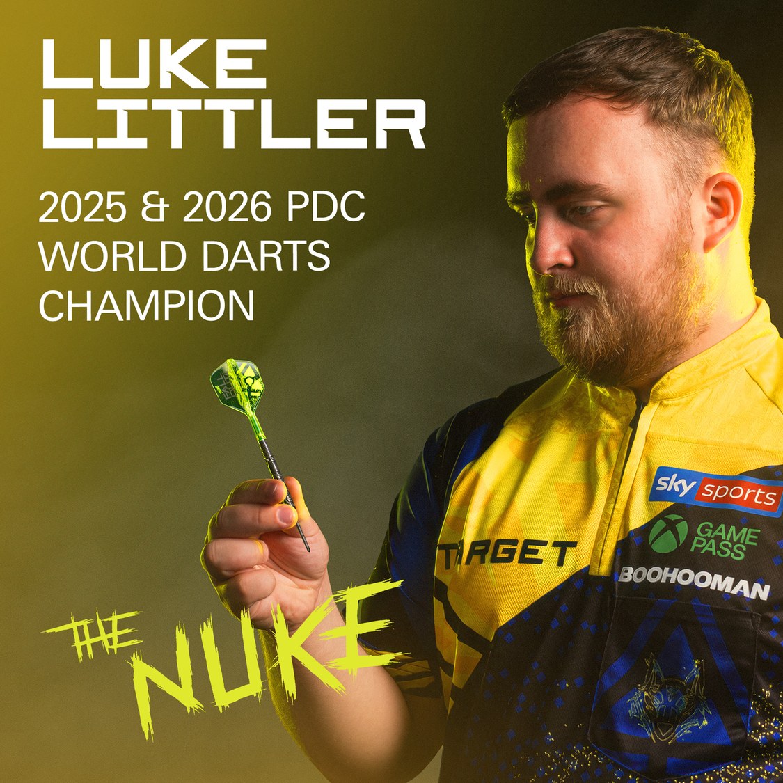 Target Swiss FLT Points – as used by Luke Littler, 2025 and 2026 PDC world champion
