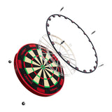 Target TOR EVO Dartboard – exploded view of the board, spider and number ring