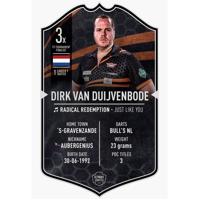 Ultimate Card - Dirk Van Duijvenbode Card