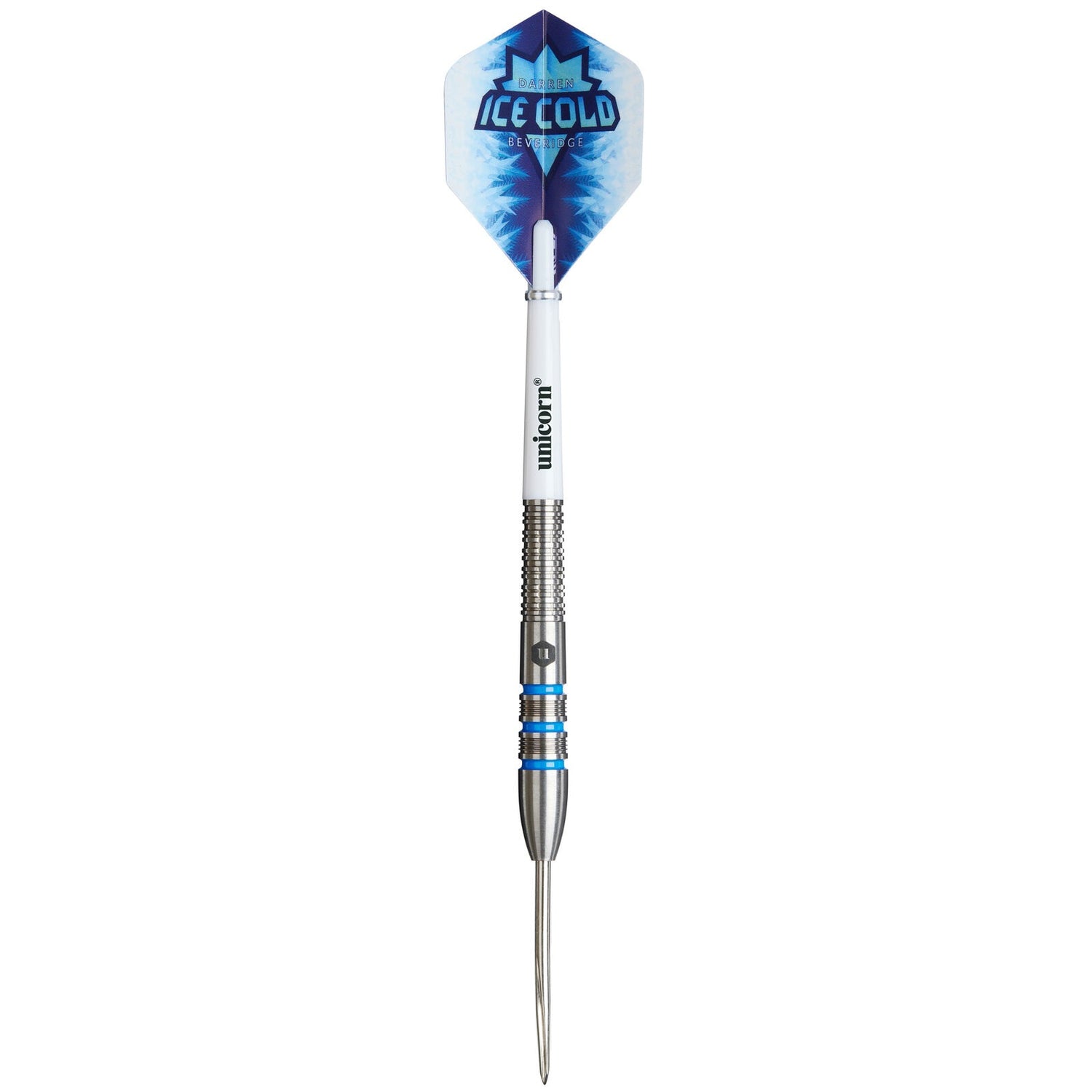 Unicorn Darren Beveridge Contender dart overhead view