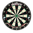 Top-down view of trainer dartboard with ultra slim doubles, trebles, and seamless surface for dart practice