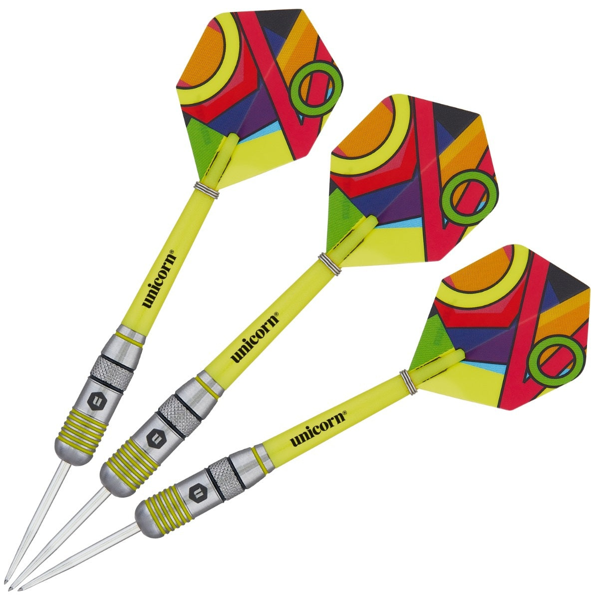 Unicorn Flair 1 three darts assembled