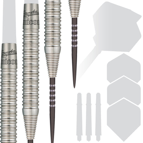 Unicorn Gary Anderson Phase 4 Purist 90% tungsten barrels with wallet