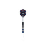 Unicorn James Wade Two Tone dart overhead view