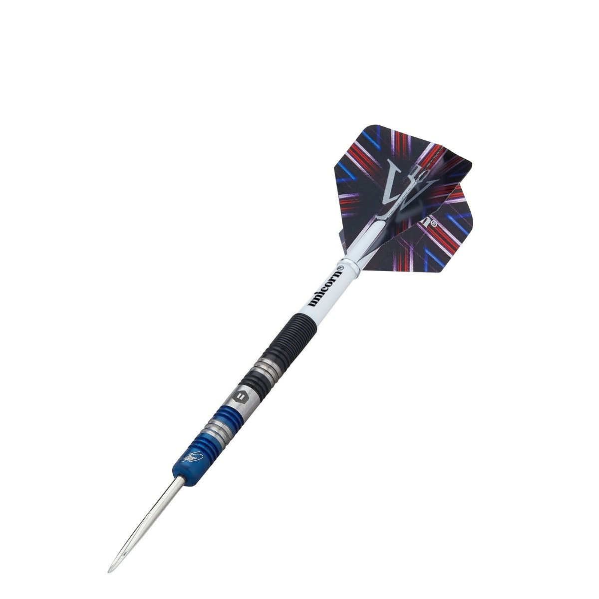 Unicorn James Wade Two Tone dart three-quarter view