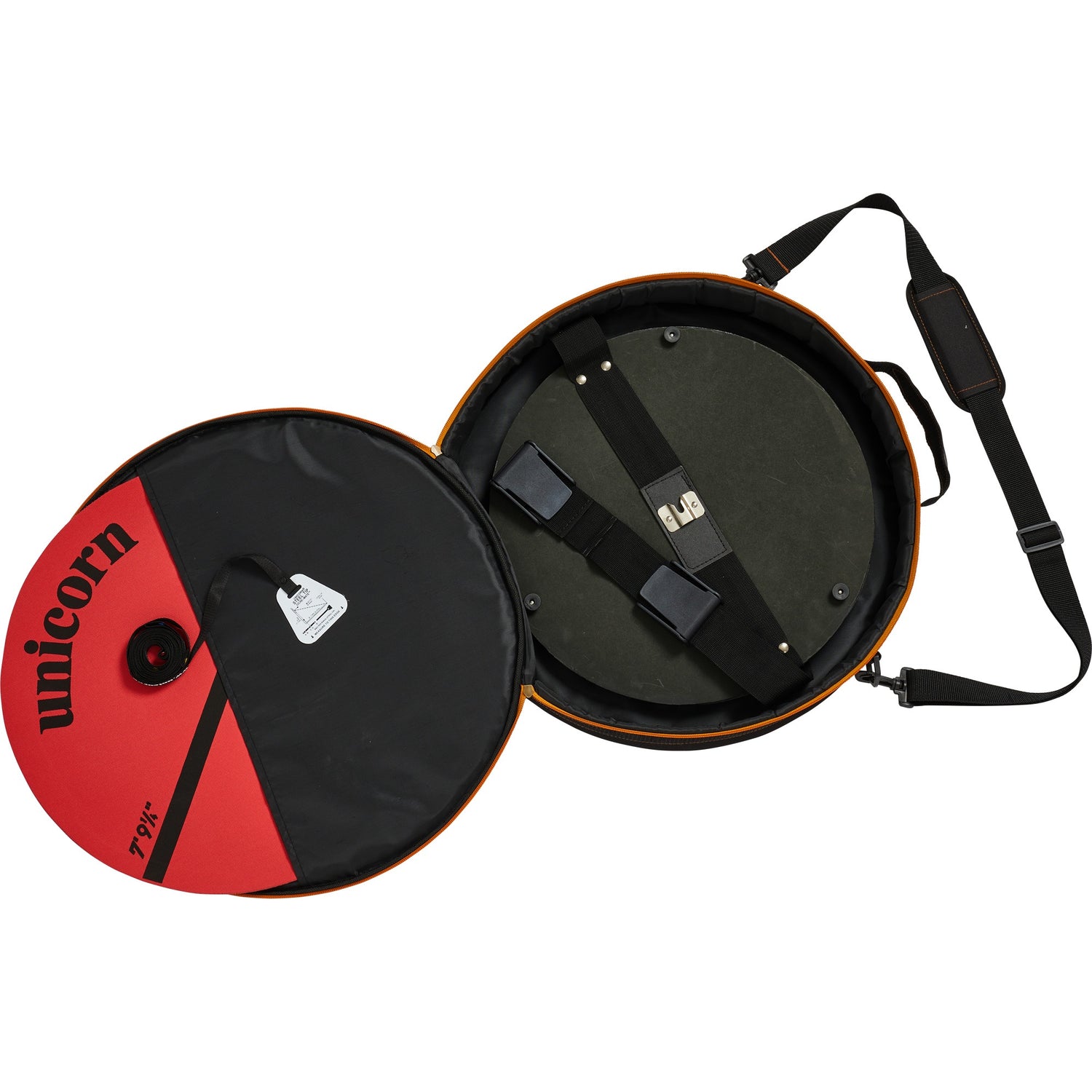 Unicorn On Tour bag opened showing contents