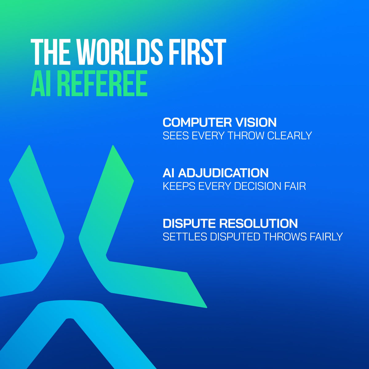 Autodarts AI Referee using computer vision to adjudicate and resolve disputed darts