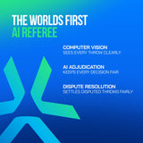 Autodarts AI Referee using computer vision to adjudicate and resolve disputed darts
