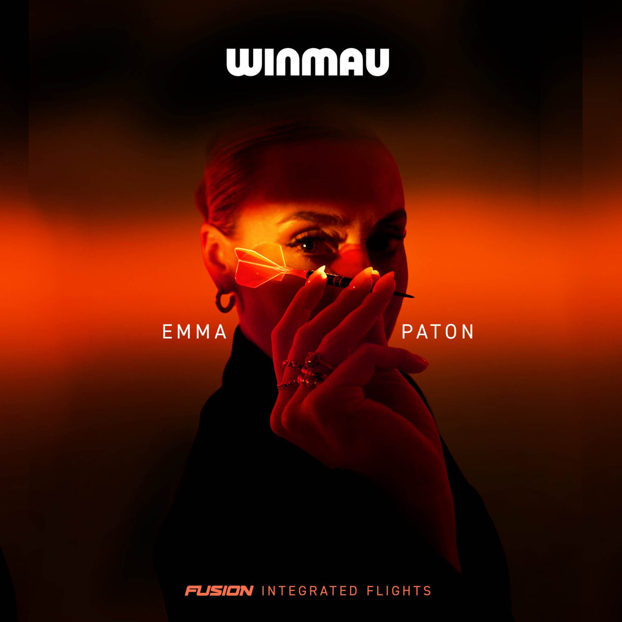 Emma Paton with the Winmau Emma Paton Edit darts