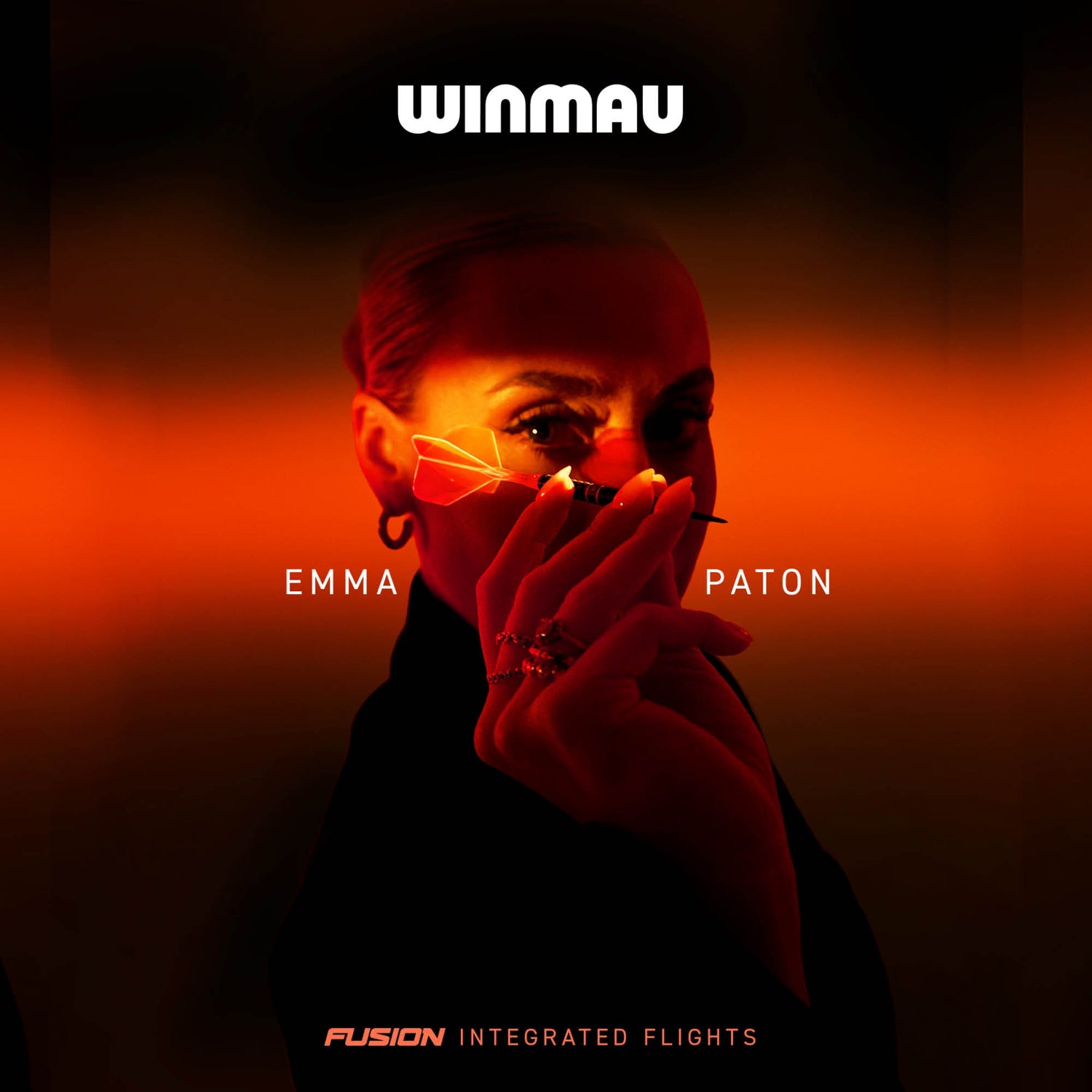 Emma Paton with the Winmau Emma Paton Edit darts
