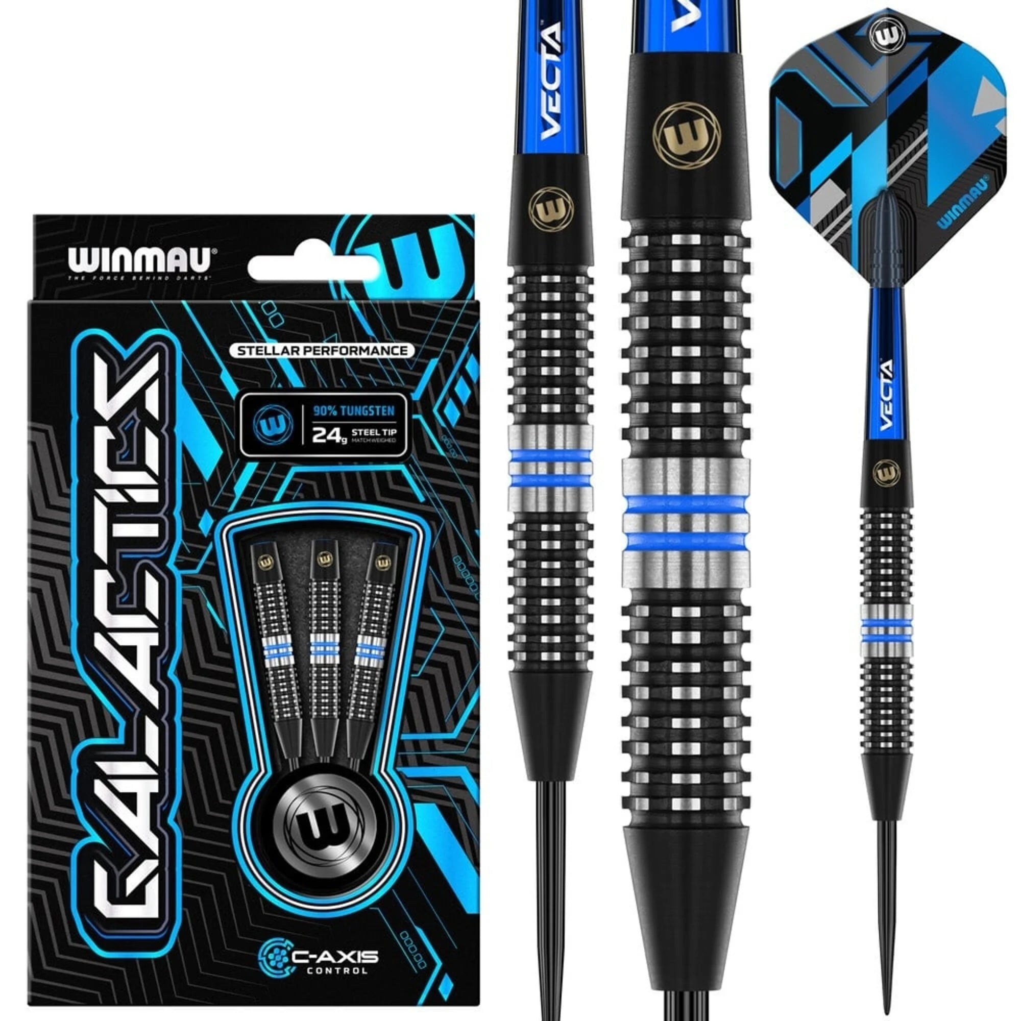 Winmau - Galactics - 90% Tungsten Darts – ArrowHeadz