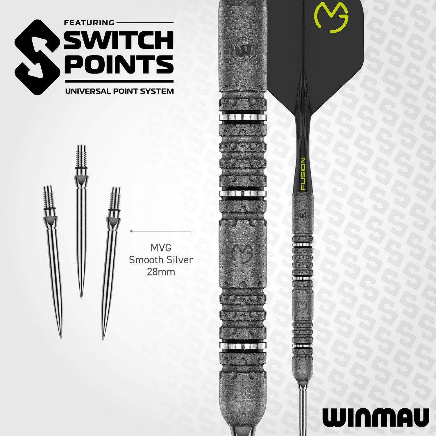 Winmau Switch Points explained: change point length and style without a repointing tool