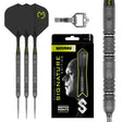 Winmau MvG Signature Edition SP 90% tungsten darts with Fusion flights, Switch Points and retail packaging