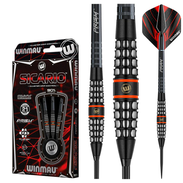 Winmau - Sicario - 90% Tungsten Darts – ArrowHeadz